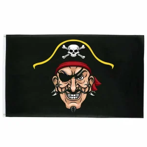 Bandeira Pirata - Cabeça do Timoneiro