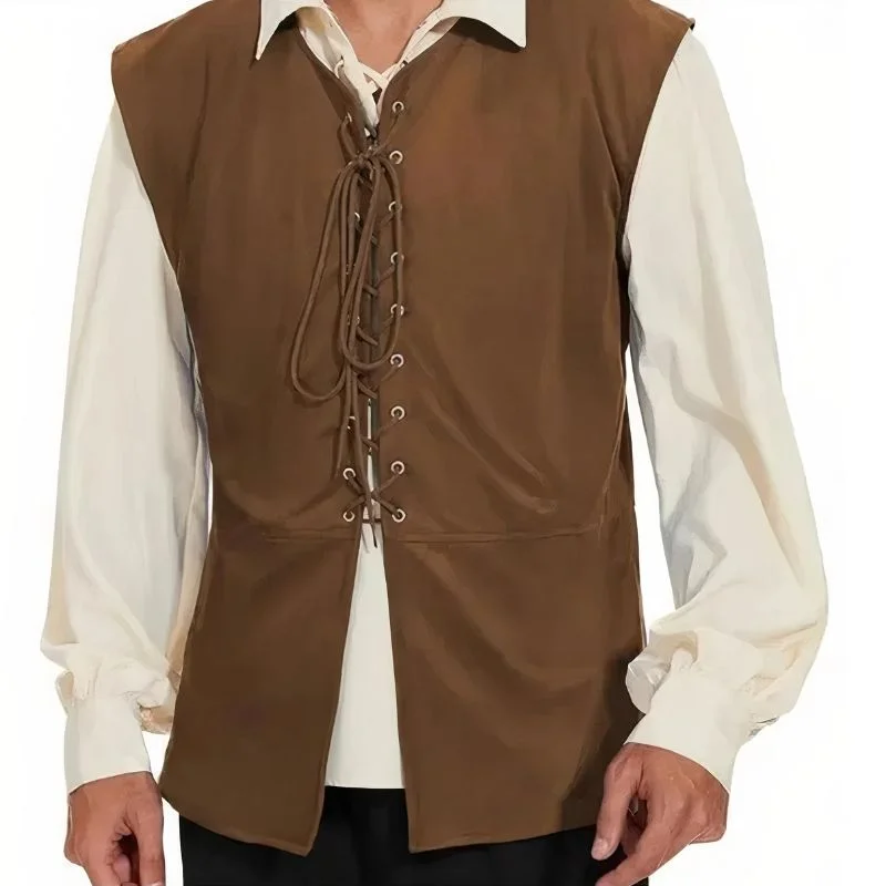 Jaqueta Pirata Marrom
