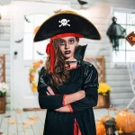Grande chapéu pirata para criança
