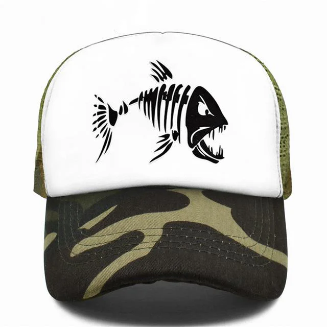 Boné Trucker Estilo Pirata