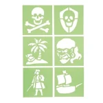 Estêncil Pirata - Modelos Únicos