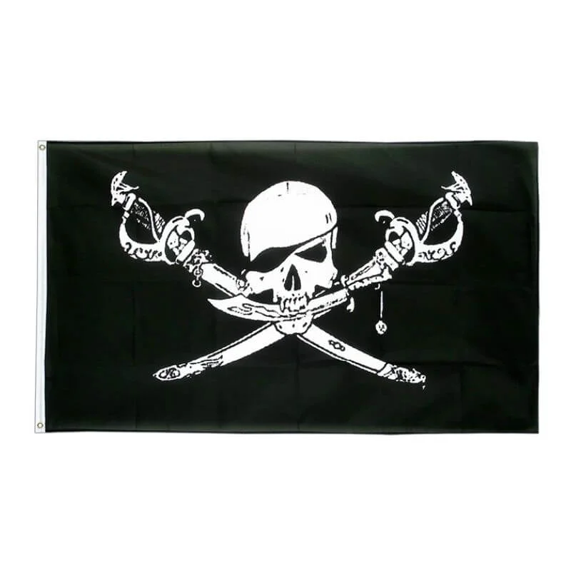 Bandeira Pirata Dos Sete Mares