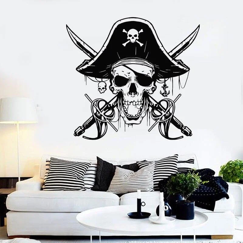 adesivo pirata Jolly Trash