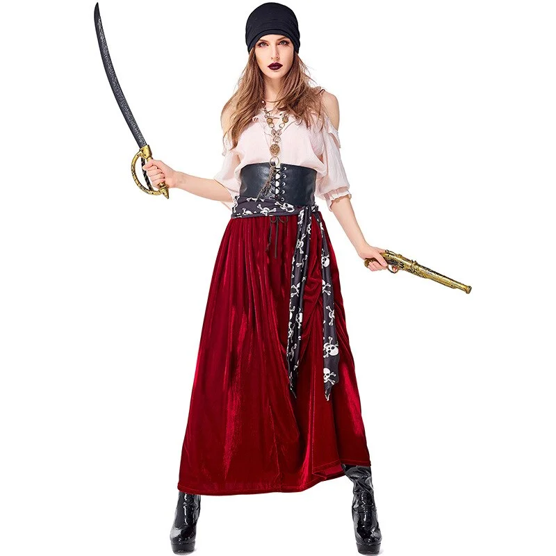 Fantasia de Pirata Feminina - Grande Conquistadora (XL)