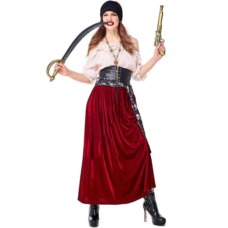 Fantasia de Pirata Feminina - Grande Conquistadora (XL)