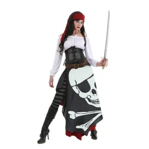 Fantasia Pirata Mulher - Corpete