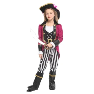 Fantasia de Pirata Menina - Corsário Rosa