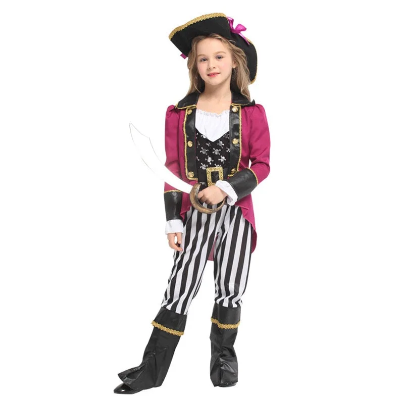 Fantasia de Pirata Menina - Corsário Rosa