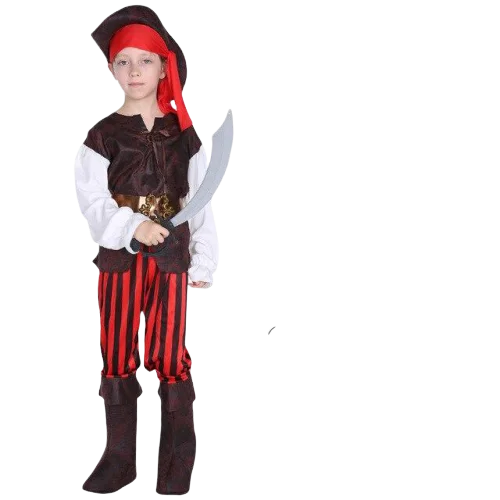 Fantasia de Pirata Menino - 3 Anos