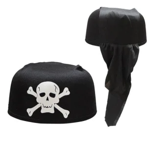 Bandana Pirata <br> Estilo Preto