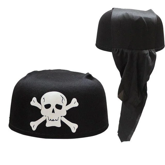 Bandana Pirata Estilo Preto