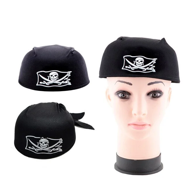 Bandana Pirata Menina em uso