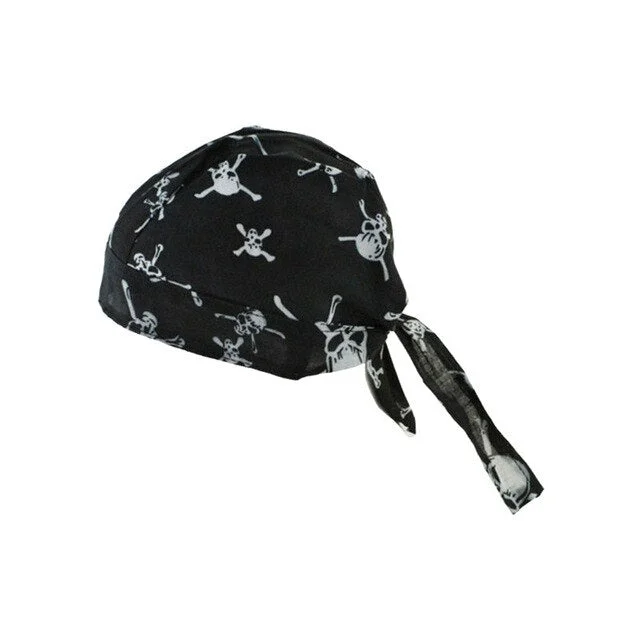Bandana Pirata em uso