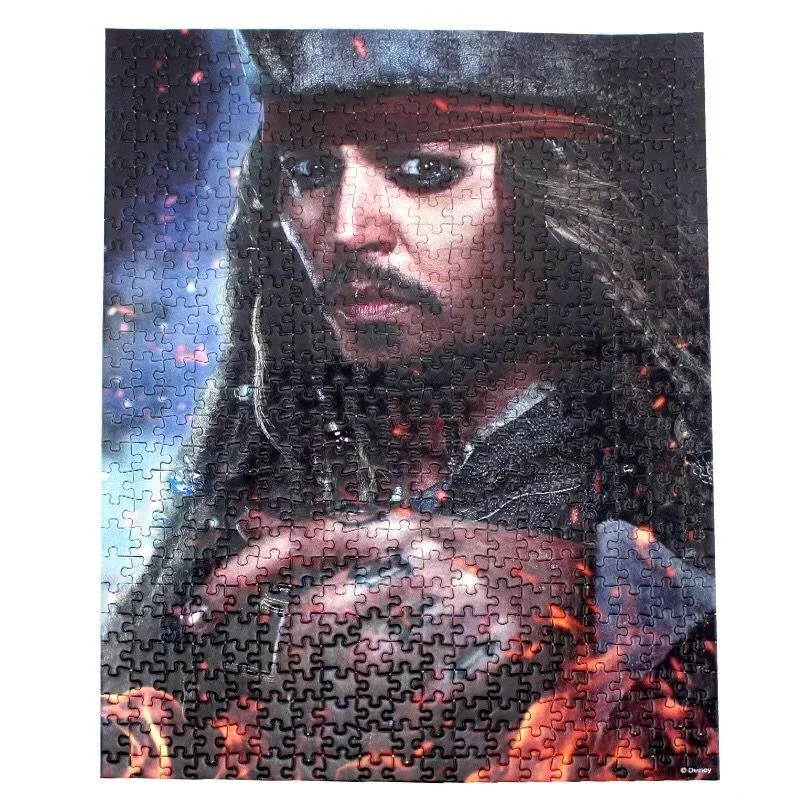 Quebra-cabeça Pirata do Caribe em ação