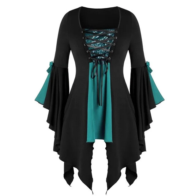 Camisa Pirata - Mulher com Babados - Image 3