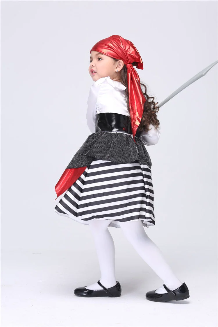 Fantasia de Pirata Menina - Pequena Corsária