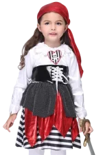 Fantasia de Pirata Menina - Pequena Corsária