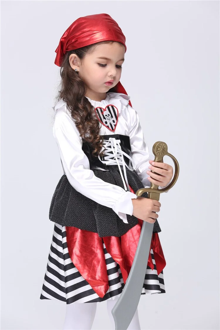 Fantasia de Pirata Menina - Pequena Corsária