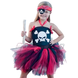 Fantasia de Pirata Menina - Pequena Pirata