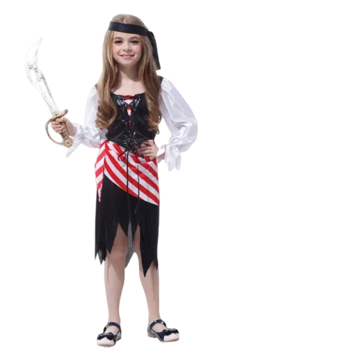 Fantasia de Pirata Menina