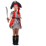 Fantasia de Pirata Menina - Capitã Negra