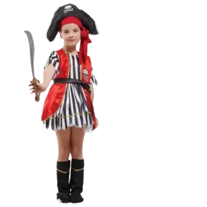 Fantasia de Pirata Menina - Capitã Negra