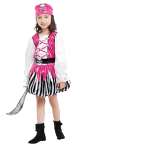 Fantasia de Pirata Menina - Grande Rainha