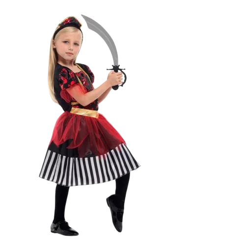 Fantasia de Pirata Menina - Princesa Corsária
