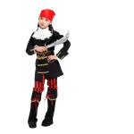 Fantasia de Pirata Menina - Corsário Impiedoso