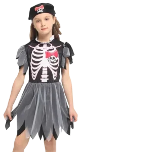 Fantasia de Pirata Menina<br>Halloween (4 Anos)