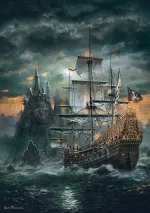 Quebra-cabeça PirataGigante Adulto