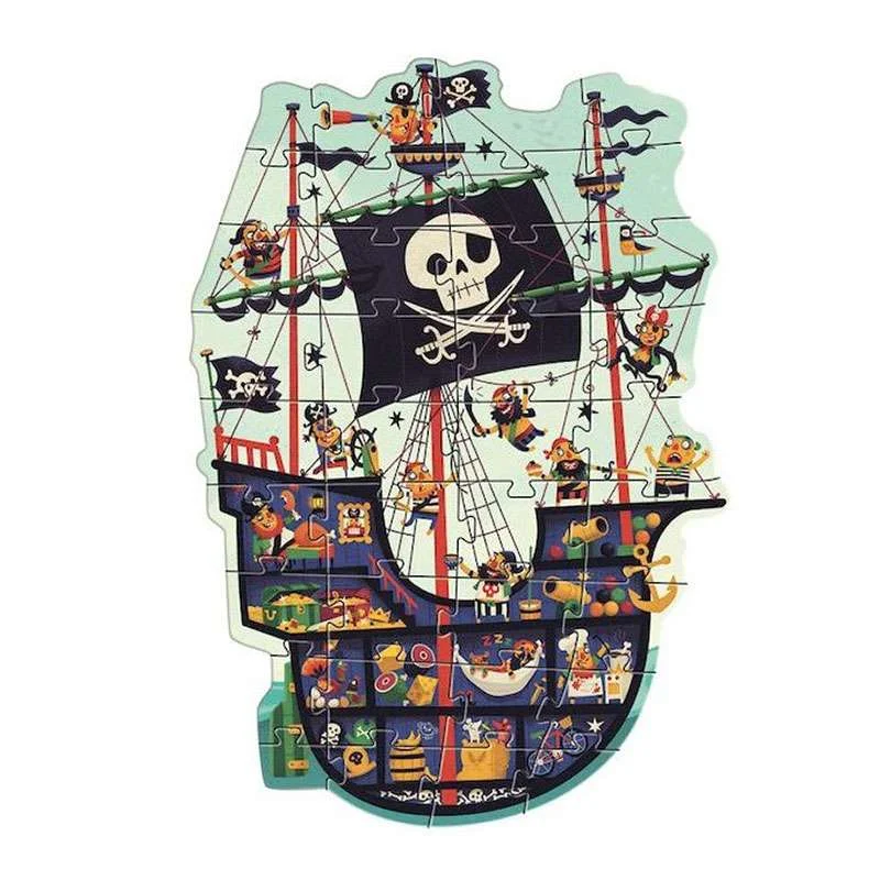 Quebra-Cabeça Pirata Gigante