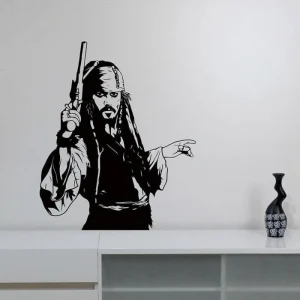 Adesivos Pirata - Jack Sparrow