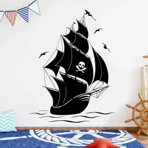 Adesivos Pirata - Quarto Menino