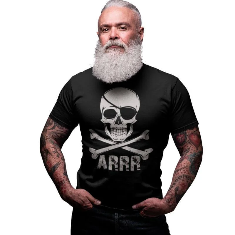 Camiseta Pirata - Caveira de Morte