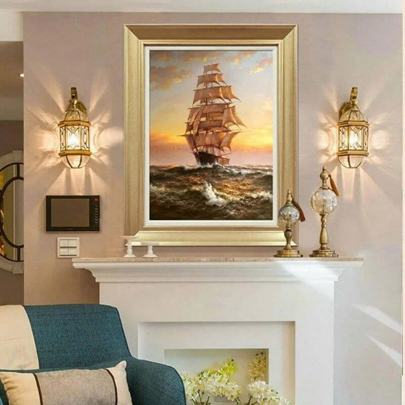 Quadro Pirata - Navio Gigante