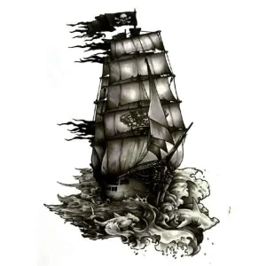 Tatuagem Temporária - Pérola Negra